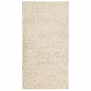 vidaXL, vidaXL Teppich Shaggy Hochflor Modern Blau 80x150 cm