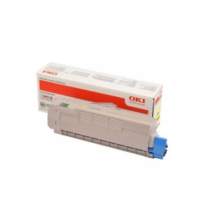 OKI, Original Tonerpatrone gelb OKI 46507505, Oki Toner, gelb, 46507505, (6'000 Seiten)