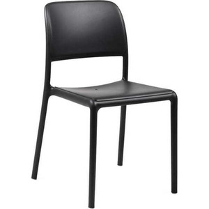 Nardi, Nardi - Riva Bistrot - Anthracite, Gartenstuhl Riva Bistrot schwarz