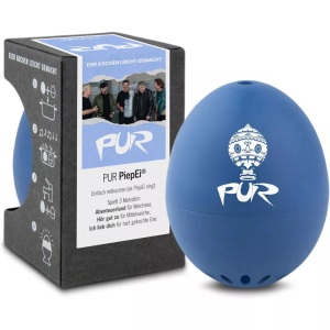 PiepEi, Singende Eieruhr Pur Unisex Blau ONE SIZE, PiepEi - Singende Eieruhr PUR, One Size, Blau