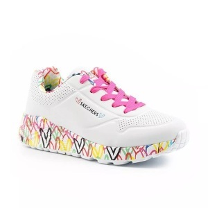 Skechers, Uno Lite Lovely Luv Mädchen Sneaker, 