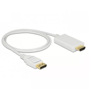 Delock, DeLock DisplayPort - HDMI Kabel, 1m, passiv, Delock Kabel DisplayPort - HDMI, 1 m