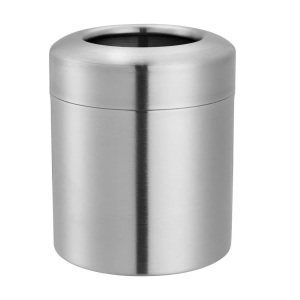 Diaqua, DiAqua Kosmetikeimer inox matt, Diaqua Kosmetikeimer Edelstahl | 14 × 12 × 12 cm | 1.2 l