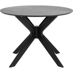 mutoni scandi, Esstisch Manfred Holz schwarz rund 105x105, Esstisch Manfred Holz schwarz rund 105x105