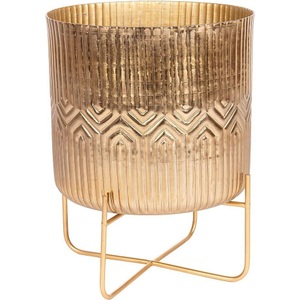 mutoni lifestyle, Pflanzentopf Chennai gold rund 35, Pflanzentopf Chennai gold rund 35