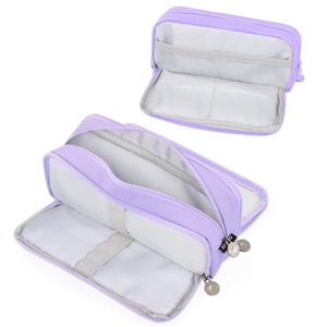 Only-bags.store, Federmäppchen für die Schule mit 3 Fächern, großes Fassungsvermögen, Federmäppchen, Schreibwaren, Organizer, Kosmetiktasche Federmäppchen für die Schule mit 3 Fächern, großes Fassungsvermögen, Federmäppchen, Schreibwaren, Organizer, Kosme, Only-bags.store - Federmäppchen für die Schule mit 3 Fächern, großes Fassungsvermögen, Federmäppchen, Schreibwaren, Organizer, Kosmetiktasche, One Size, Violett