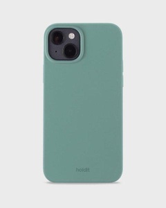 Holdit, Silikon Case Handy-schutzhülle 17 Cm (6.7 Zoll) Cover Grün Unisex Grün 17, Holdit Back Cover Silicone iPhone 14 Plus Grün