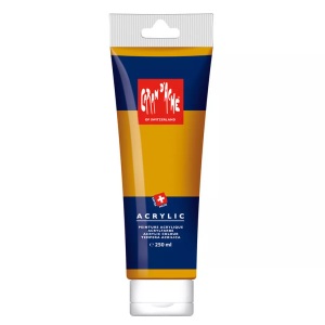 Caran d'ache, CARAN D'ACHE Acrylfarbe 250ml 2810.035 ocker, Caran d'Ache Acrylfarbe, ocker, 2810.035, (250ml)