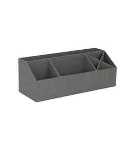 BIGSO, ELISA Schreibtisch Organizer Grau Canvas ELISA Schreibtisch Organizer Grau Canvas, Bigso Box of Sweden - ELISA Schreibtisch Organizer Grau Canvas, One Size,