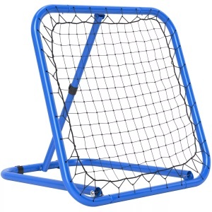 HOMCOM, HOMCOM - Fußball Rebounder, One Size, Blau, HOMCOM - Fußball Rebounder, 80cm, Blau