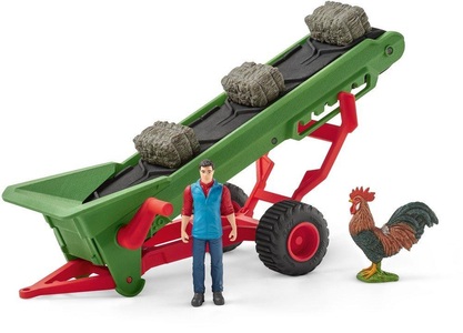 Schleich, Heuförderband mit Bauer, schleich® Farm World Heuförderband mit Bauer