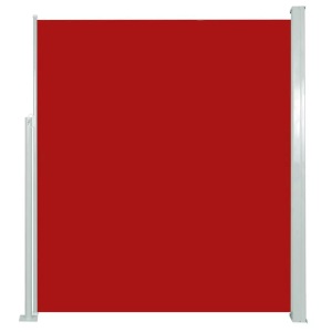 Diverse Hardware, Terrassenmarkise Seitenmarkise 160 x 300 cm Rot, vidaXL Seitenmarkise 160x300 cm Rot