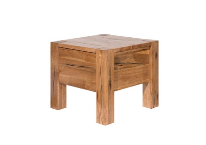 modular, Nachttisch Bolivia Massivholz Eiche 40x40x37, Nachttisch Bolivia Massivholz Eiche 40x40x37