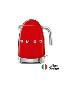 SMEG, SMEG 50's Retro Style Wasserkocher mit Temperatureinstellung rot, SMEG Wasserkocher mit Temperaturkontrolle KLF04RDEU Rot