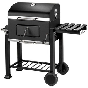 TecTake, Holzkohlegrill höhenverstellbar Holzkohlegrill höhenverstellbar, Tectake - Holzkohlegrill höhenverstellbar, 100cm, Schwarz
