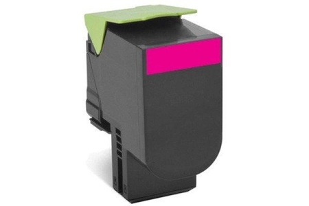Lexmark, Lexmark Toner 802HM CX410 CX510 80C2HM0 Original Magenta 3000 Seiten, Lexmark Toner, rot, Return, 80C2HM0, (3'000 Seiten)