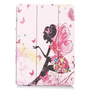 Cover-Discount, Cover-Discount - iPad Air 11 2024 Tri-fold Smart Case Motiv, Weiss Bunt,