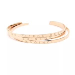 Ailoria, Ailoria - 3er-Set Armreife Emotion - Roségold, AILORIA - ÉMOTION Armreif (3er Set), 16cm, Roségold
