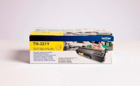 Brother, Original Tonerpatrone gelb Brother TN-321Y, Brother Toner, gelb, TN-321Y, (1'500 Seiten)