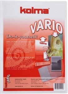 Kolma, Kolma Schnellheft Vario A4 KolmaFlex, Kolma Schnellhefter, Vario, A4, transparent, KolmaFlex 80 Blatt, 11.008.00