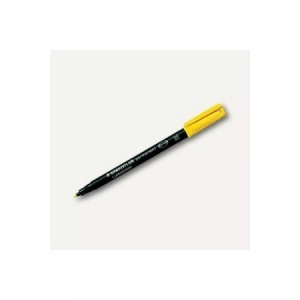 Staedtler, Staedtler Folienstift Lumocolor 317 M, Staedtler Lumocolor, permanent, Universalstift, 1mm, M, gelb, 317-1