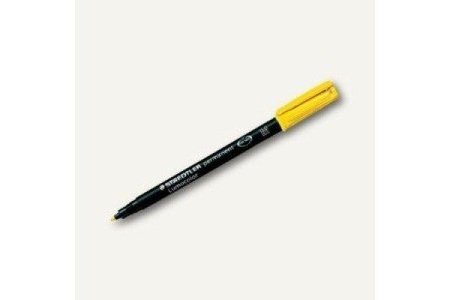 Staedtler, Staedtler Folienstift Lumocolor 317 M, Staedtler Lumocolor, permanent, Universalstift, 1mm, M, gelb, 317-1