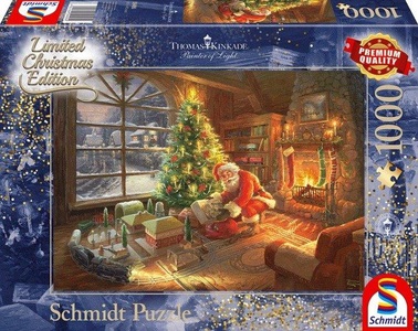 undefined, Der Weihnachtsmann ist da!, Limited Christmas Edition (Puzzle), Schmidt Spiele - Der Weihnachtsmann ist da!, Limited Christmas Edition, 1000 Teile