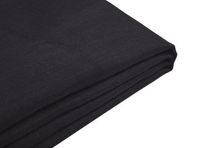 Beliani, Beliani Bezug für Bett FITOU Polsterbezug schwarz 180 x 200 cm, Beliani - Bettrahmenbezug aus Stoff FITOU, One Size, Schwarz