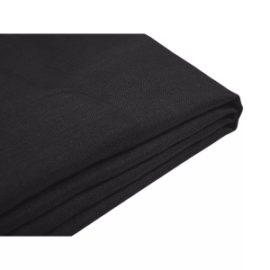 Beliani, Beliani Bezug für Bett FITOU Polsterbezug schwarz 180 x 200 cm, Beliani - Bettrahmenbezug aus Stoff FITOU, One Size, Schwarz