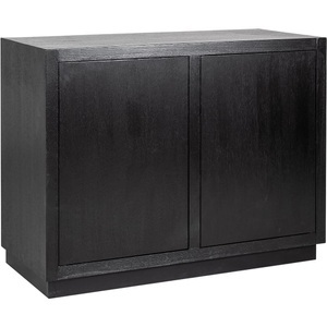 Richmond Interiors, Kommode Oakura schwarz 100, Kommode Oakura schwarz 100