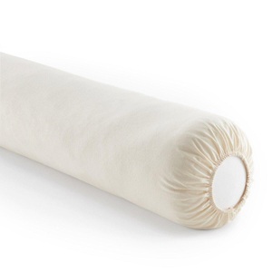 LA REDOUTE INTERIEURS, Undurchlässiger Nackenrollen-Schonbezug, reine Bio-Baumwolle, La Redoute Intérieurs - Wasserdichter Nackenrollen-Schonbezug, 90cm, Écru