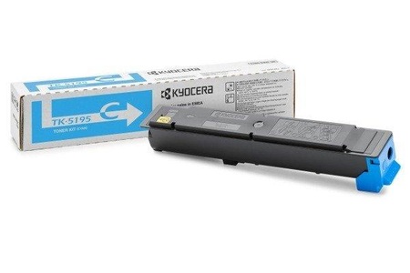 Kyocera, Kyocera Toner TK-5195C Cyan, Kyocera K5195C Toner c - Kyocera TK-5195C, 1T02R4CNL0 für z.B. Kyocera TASKalfa 306 ci, Kyocera TASKalfa 307 ci, Kyocera TASKalfa 308 ci