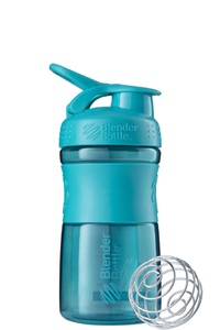 BlenderBottle, BlenderBottle Shaker SportMixer 590 ml Türkis, Blender Bottle, Unsere Neuheiten, Blender Bottle SportMixer Flip Shaker für Eiweiss- und Sportgetränke, Produkte & Wohnen