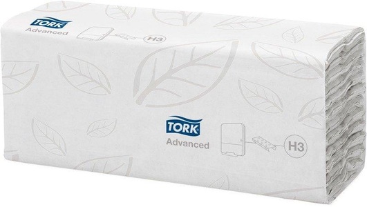 TORK, TORK 290265 Papierhandtücher Weiß 20 St./Pack. 1 Pckg., Tork Recycelte Falthandtücher C-falz Weiss 2-lagig 290265 20 Blatt à 128 Blatt