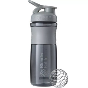 BlenderBottle, BlenderBottle Shaker SportMixer 820 ml Grau, 