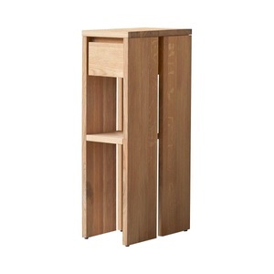 Tikamoon, Beistelltisch aus massiver Eiche Eden Beistelltisch aus massiver Eiche Eden, Tikamoon - Beistelltisch aus massiver Eiche Eden, One Size, Zimt