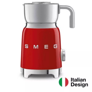 SMEG, SMEG 50's Retro Style Milchaufschäumer rot, SMEG Milchschäumer 50's Style MFF01RDEU Rot