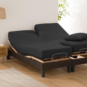 LA REDOUTE INTERIEURS, Uni-Fixleintuch für verstellbares Doppelbett Scenario Uni-Fixleintuch für verstellbares Doppelbett Scenario, 