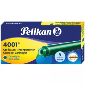 Pelikan, PELIKAN Tintenpatronen GTP/5 300070 grün 5 Stück, PELIKAN Tintenpatronen GTP/5 300070 grün 5 Stück