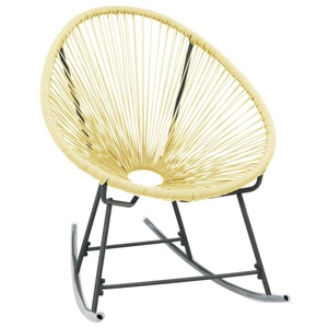 vidaXL, vidaXL Outdoor-Acapulco-Stuhl Poly-Rattan Beige