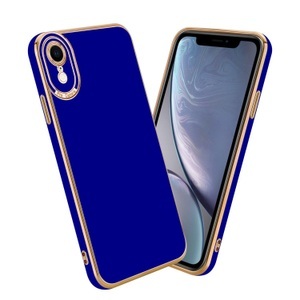Cadorabo, Hülle für Apple iPhone XR mit Kameraschutz, 