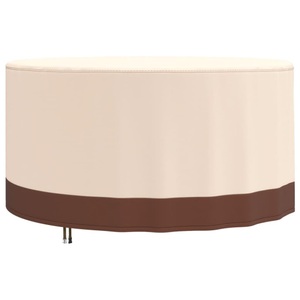 vidaXL, vidaXL Gartenmöbel-Abdeckung Rund Beige Ø 157x71 cm 600D Oxford, vidaXL Gartenmöbel-Abdeckung Rund Beige Ø 157x71 cm 600D Oxford