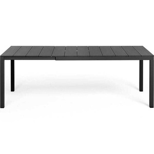 Nardi, Nardi - Rio ALU 140 Extensibile - Anthracite, Gartentisch verlängerbar Rio anthrazit 140
