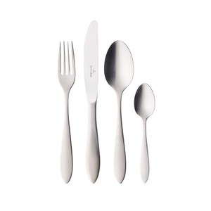 Villeroy Boch, Tafelbesteck 24tlg. Arthur gebürstet, 