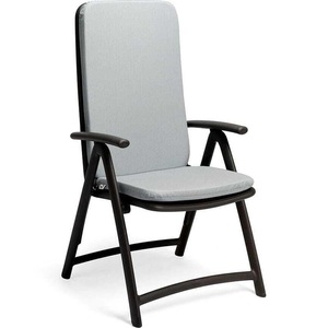 Nardi, Garten Kissen für Sessel Darsena grigio, Garten Kissen für Sessel Darsena grigio