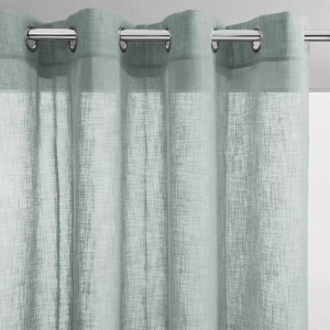 LA REDOUTE INTERIEURS, Vorhang Nyong Mit Ösen Unisex Grün 140x350CM, La Redoute Intérieurs - Vorhang Nyong mit Ösen, 140x350CM, Grün