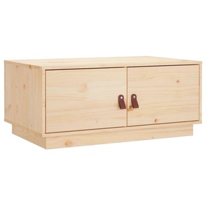 vidaXL, vidaXL Couchtisch 80x50x35 cm Massivholz Kiefer