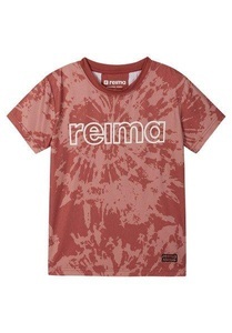 Reima, Kinder T-shirt Vauhdikas Soft Castanea Jungen Rot 122, 