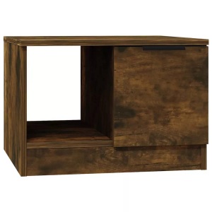 vidaXL, vidaXL Couchtisch Räuchereiche 50x50x36 cm Holzwerkstoff