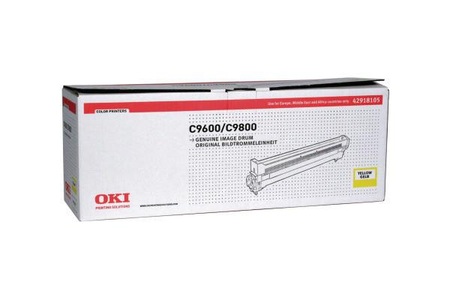 OKI, Bildtrommel Gelb 42918105, Oki Fotoleitereinheit, gelb, 42918105, (30`000 Seiten)